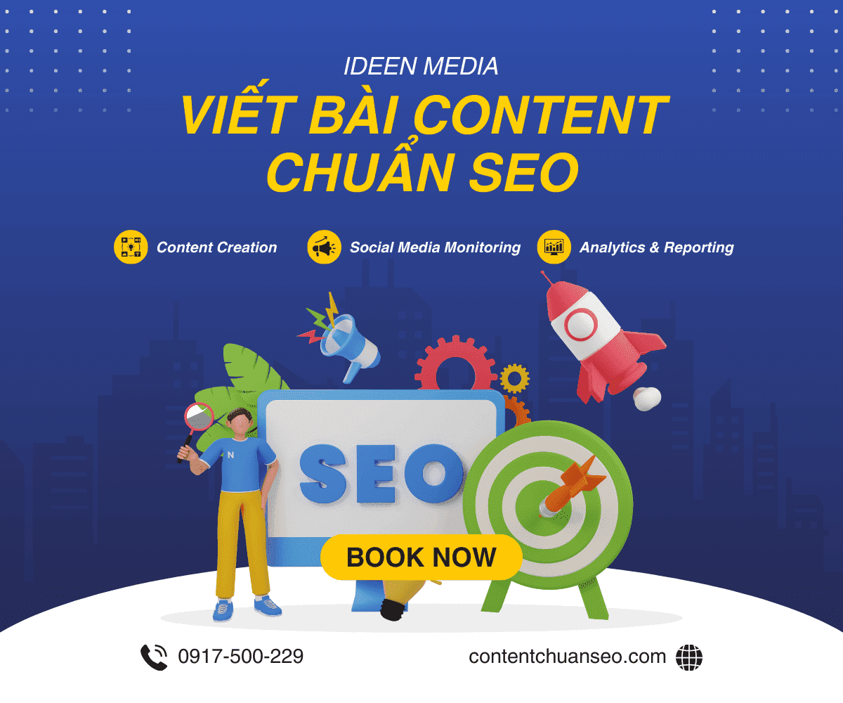 content chuẩn seo tại Ideen media